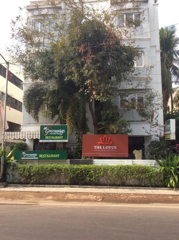 The Lotus Apartment Hotel, Venkatraman Street Csennai Kültér fotó