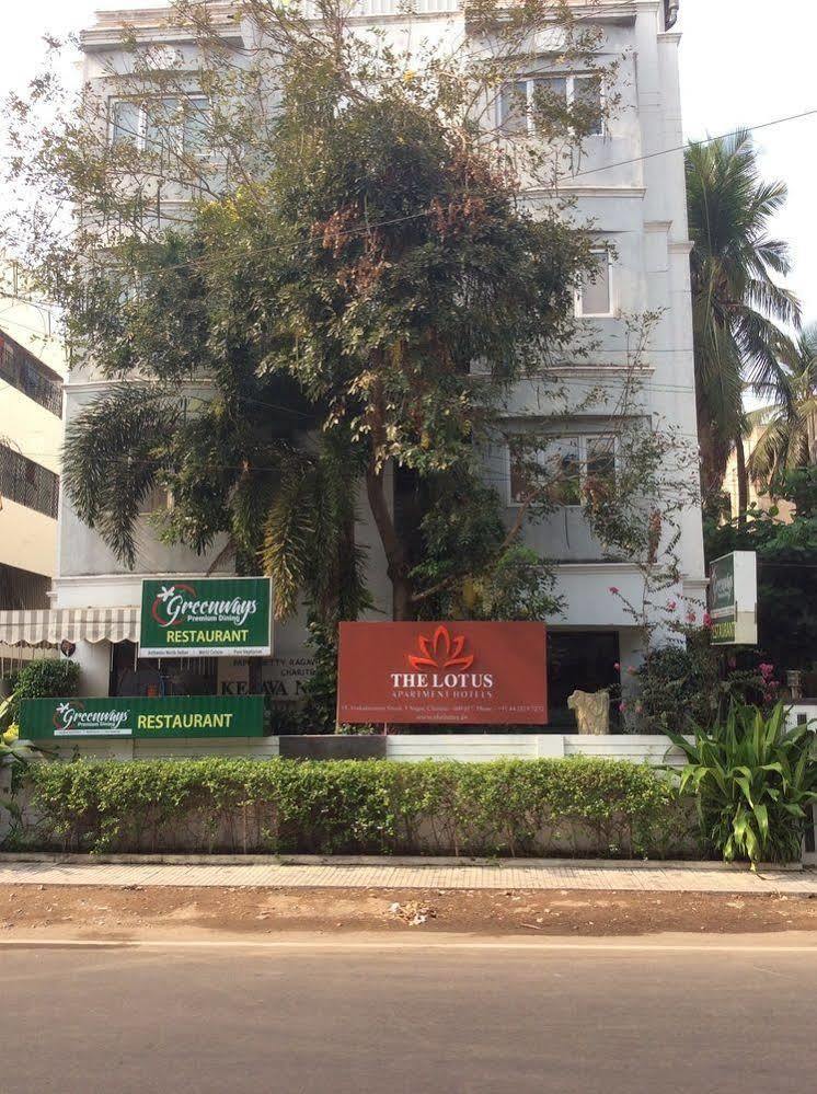 The Lotus Apartment Hotel, Venkatraman Street Csennai Kültér fotó
